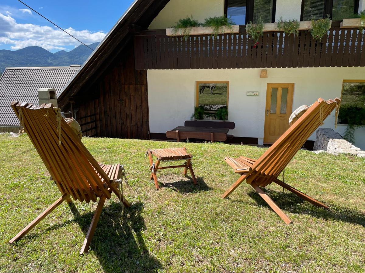 Apartma Korosec Srednja Vas v Bohinju Eksteriør bilde
